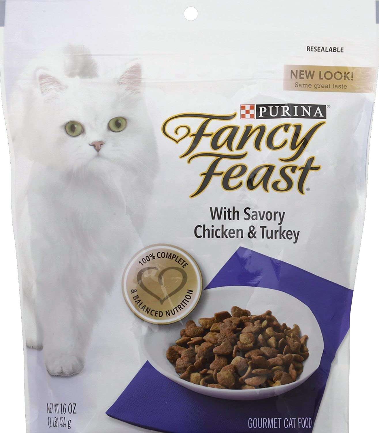 Amazon.com : Fancy Feast Gourmet Dry Cat Food, With Savory ...