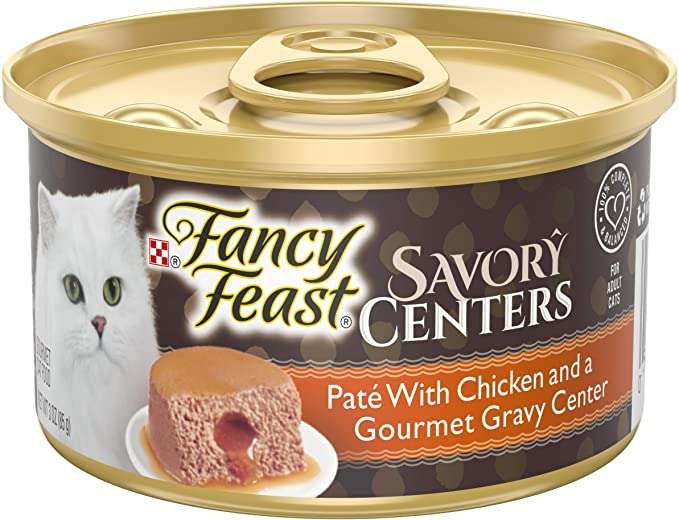 Amazon.com : Purina Fancy Feast Pate Wet Cat Food, Savory ...