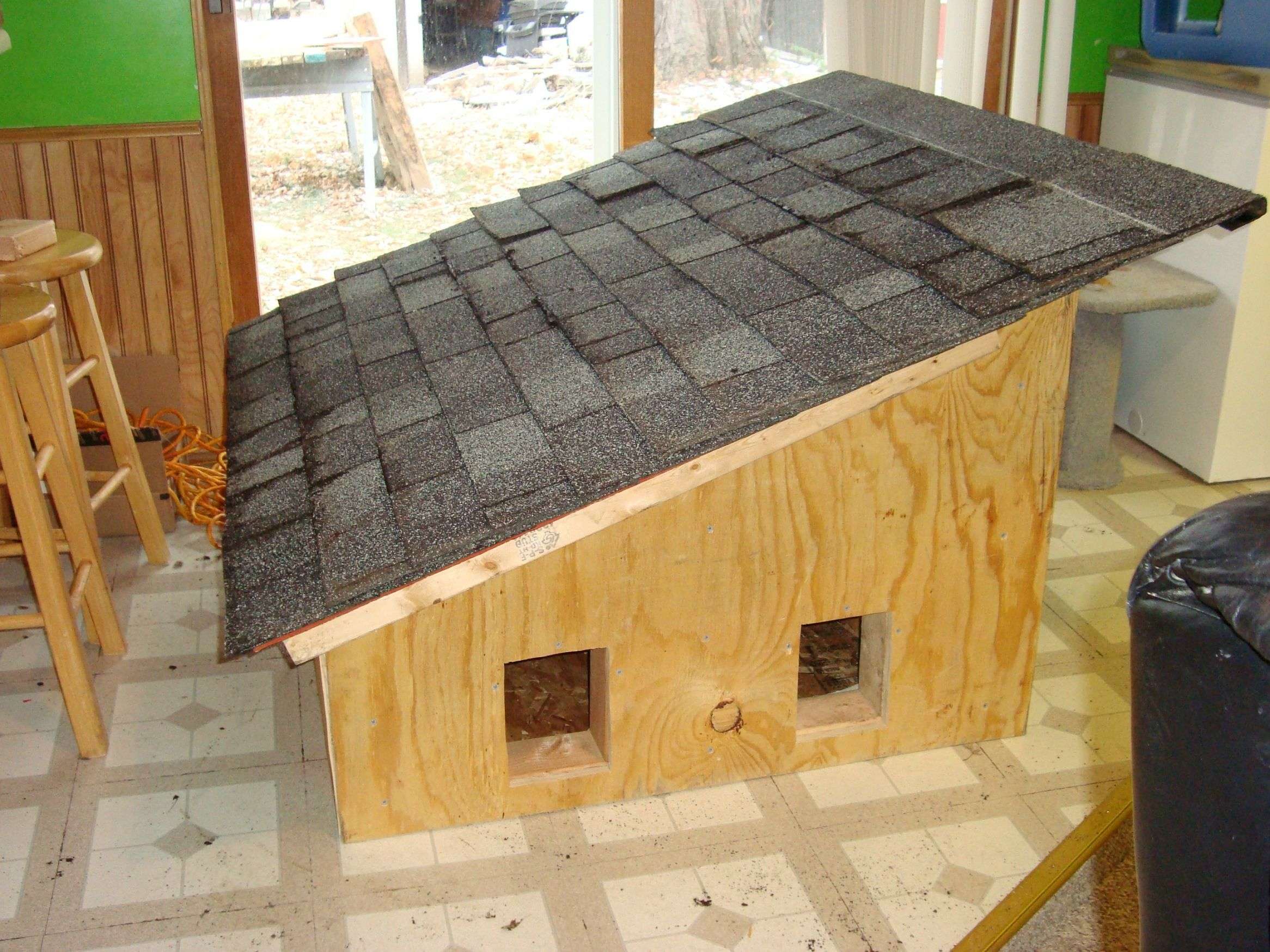 Building an Insulated Cat House