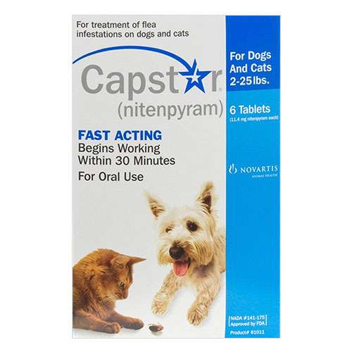 Buy Capstar Flea &  Tick Treatment for Cat Supplies
