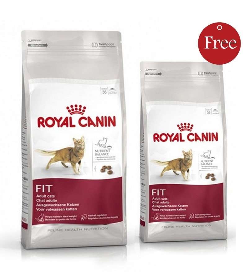 Buy Combo Royal Canin Fit 32 Cat Food 10kg + Free Royal ...