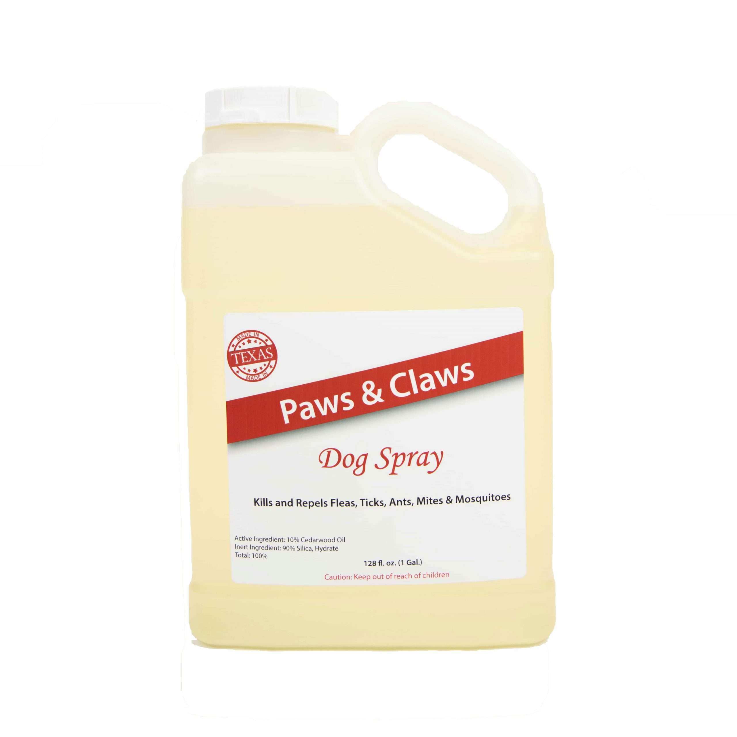 Cedar oil flea, tick and mite spray for dogs and cats gallon