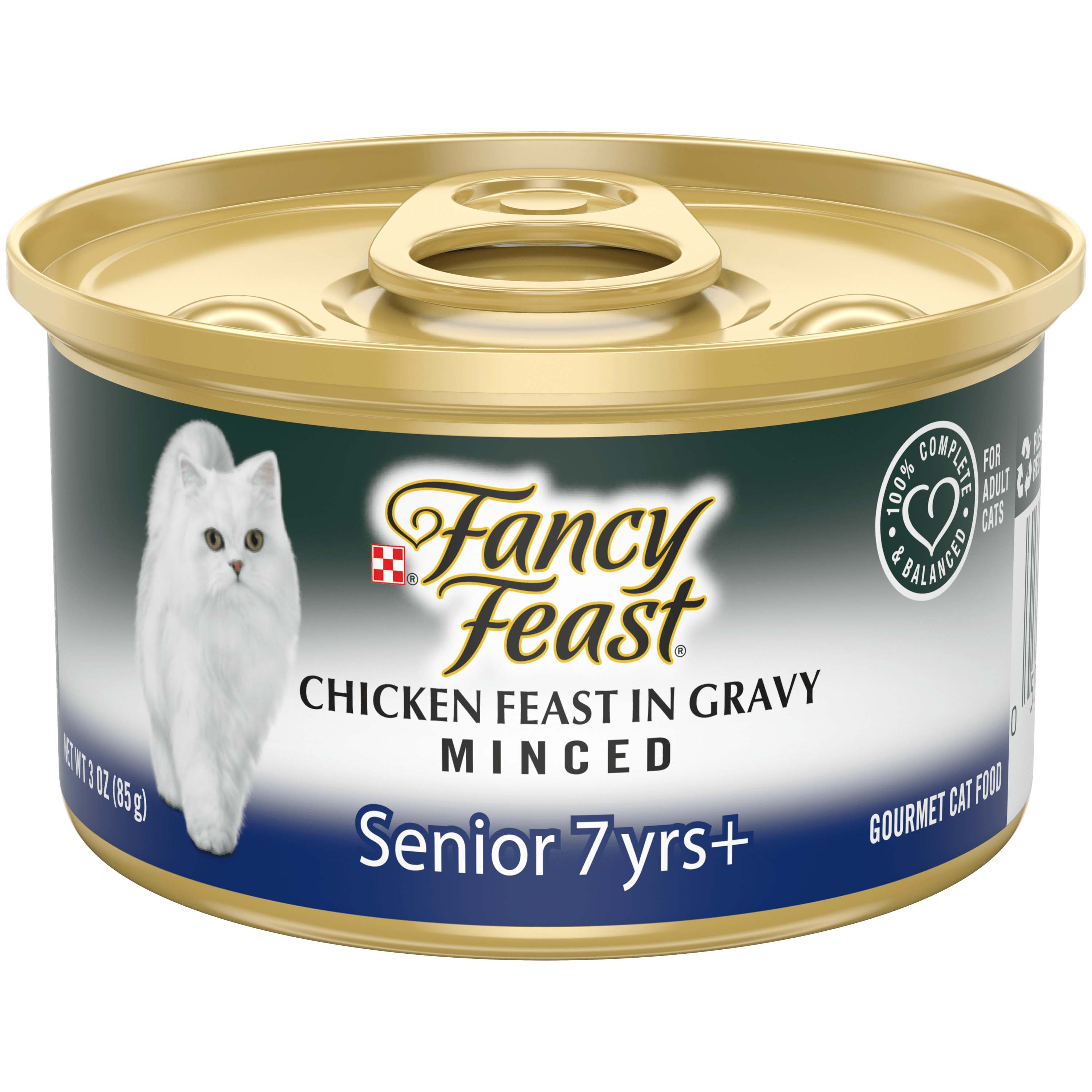 Fancy Feast High Protein Senior Gravy Wet Cat Food ...