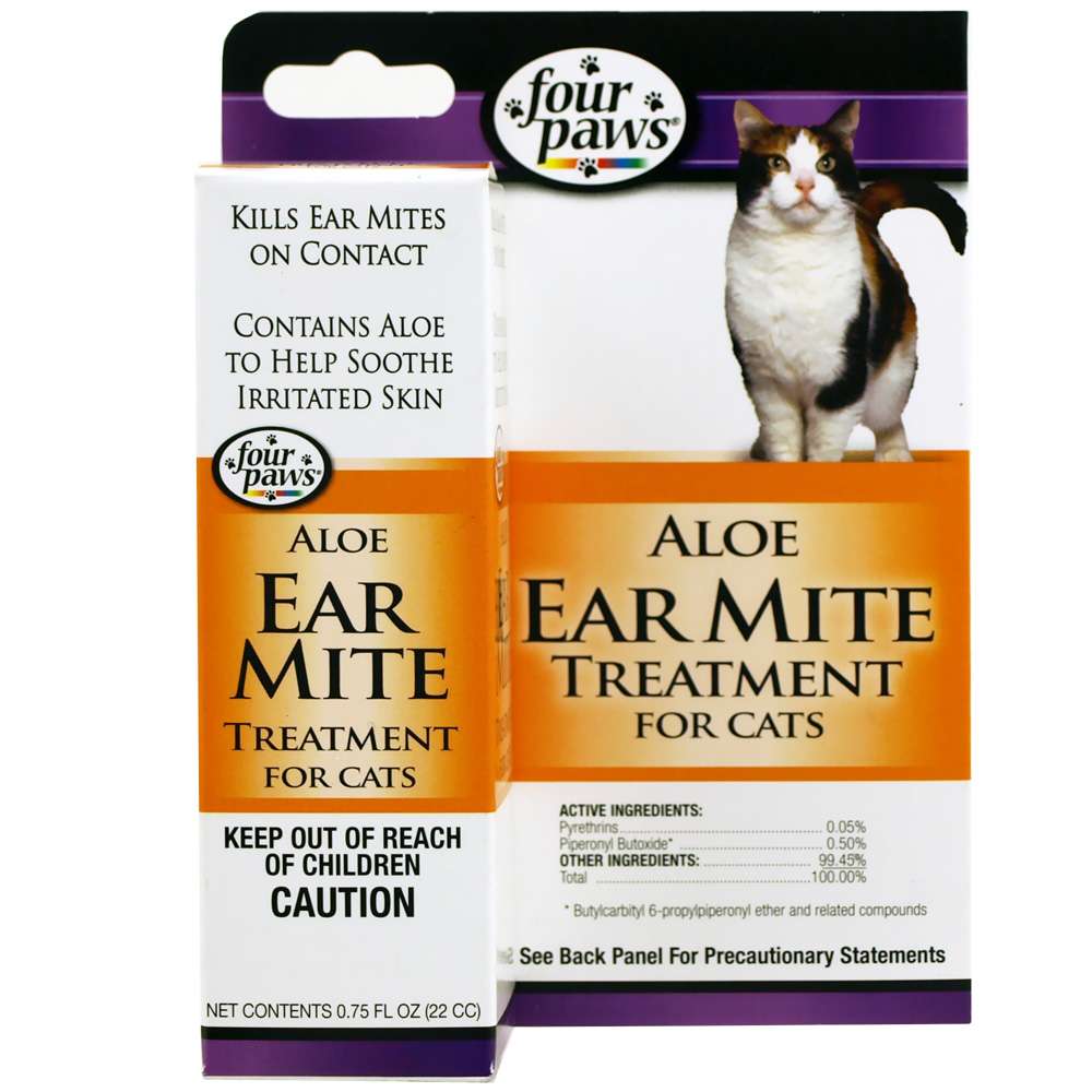 Four Paws Ear Mite Remedy for Cats (0.75 fl. oz.)