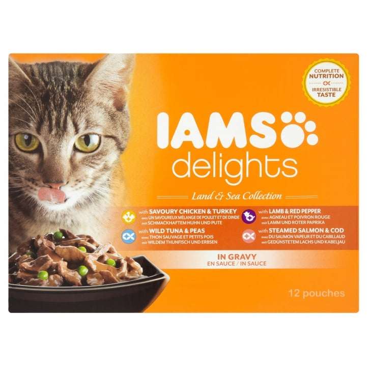 FREE IAMS Delights Cat Food