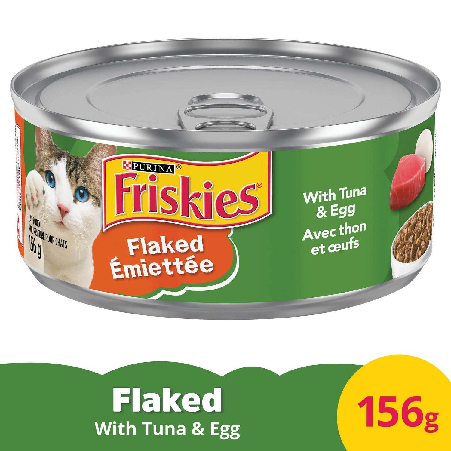 Friskies Flaked Wet Cat Food  Tuna &  Egg