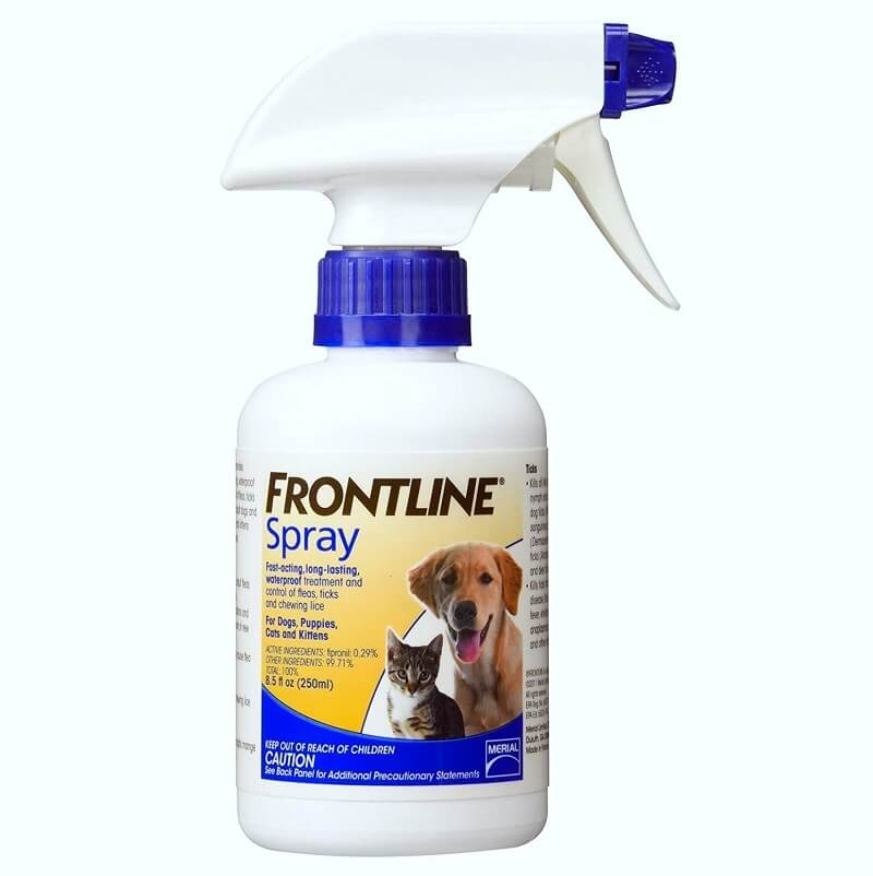Frontline Flea &  tick spray for dogs &  cats 100ml/250ml