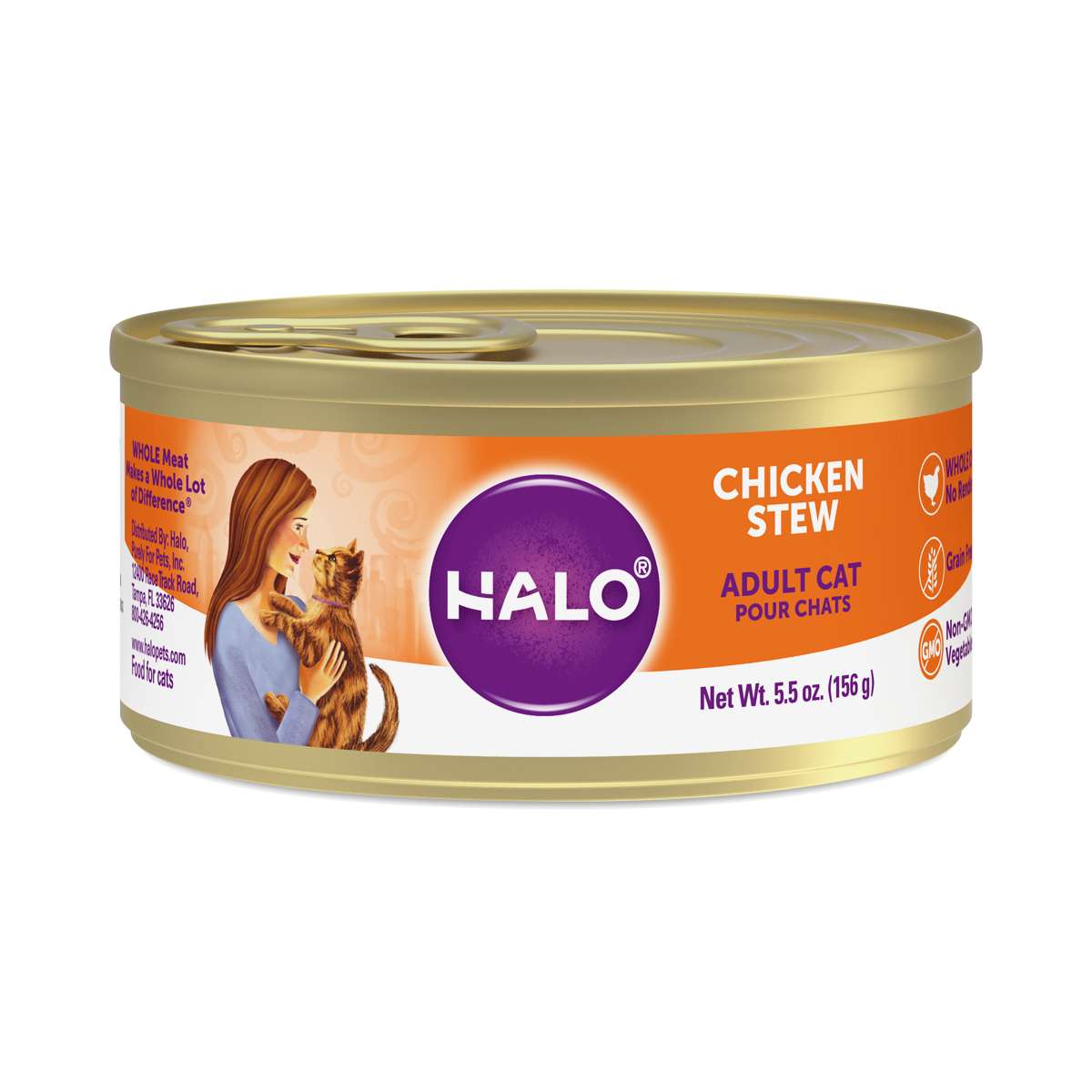 Grain Free Wet Cat Food Variety Pack by Halo