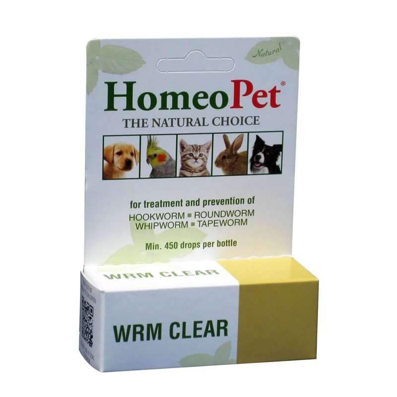 Homeopet Worm Clear Dewormer, 15 ml