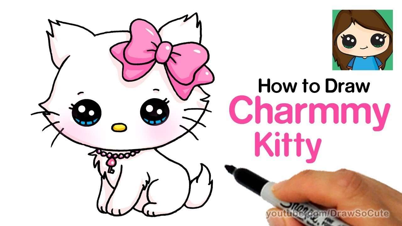 How to Draw a Cute Cat Easy
