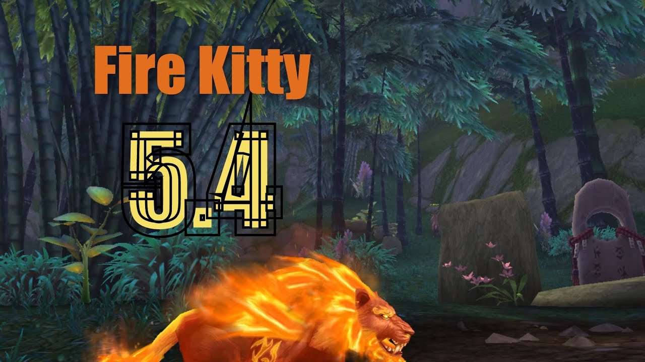 How To Get Fire Druid Cat Form WoW patch 6.2.3 (Burning ...