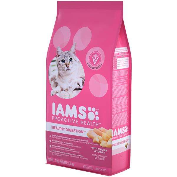 Iams ProActive Health Sensitive Stomach Adult Cat Food ...