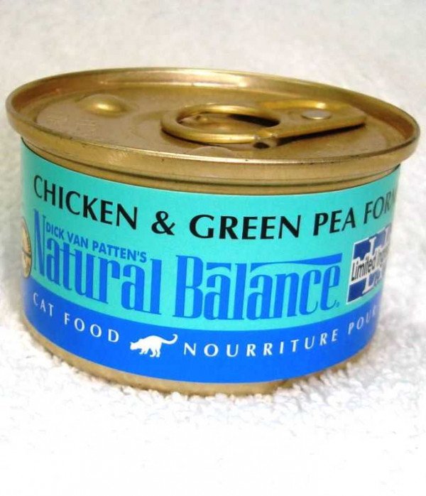 Natural Balance Chicken/Pea LID Wet Cat Food