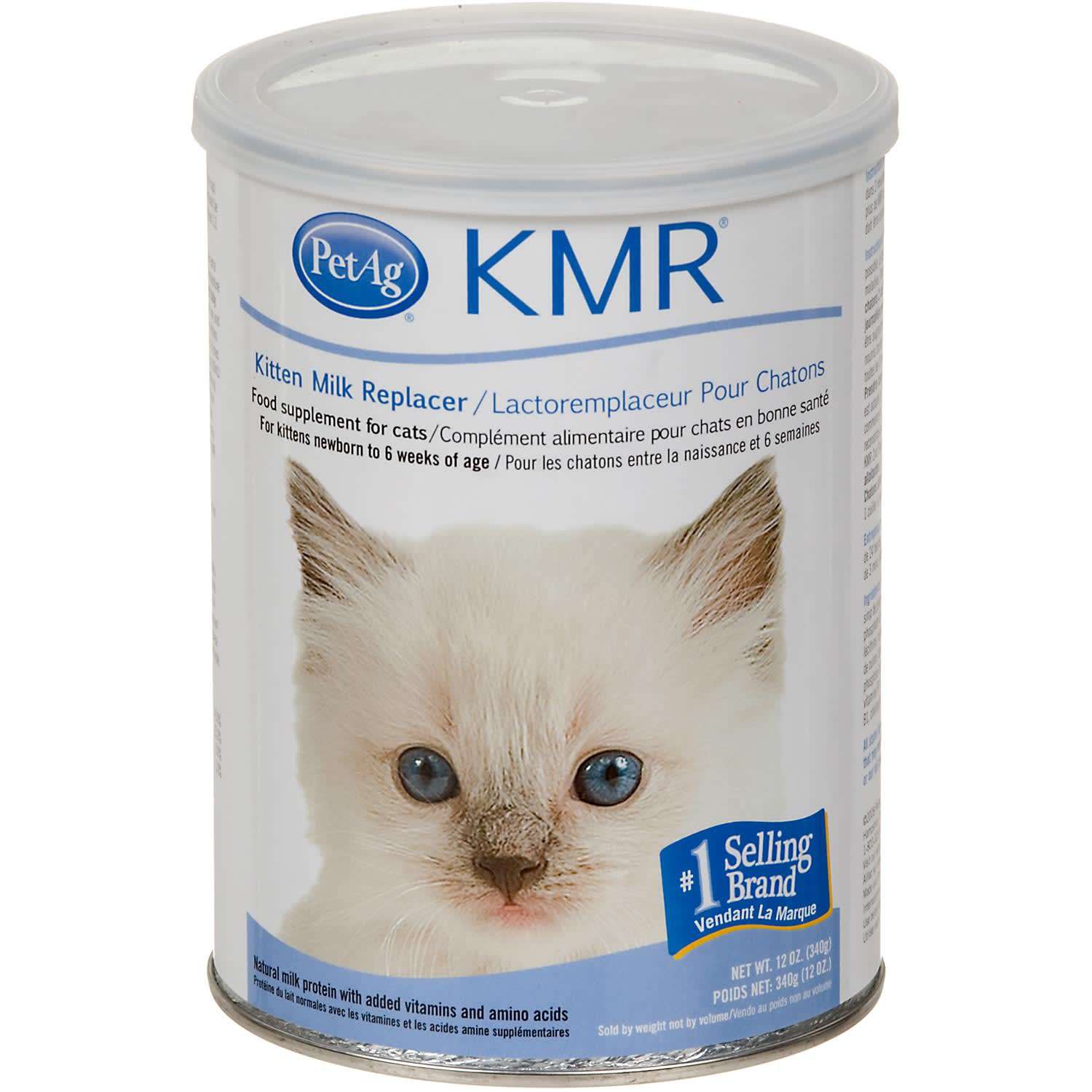 PetAg KMR Kitten Milk Replacer Powder, 12oz