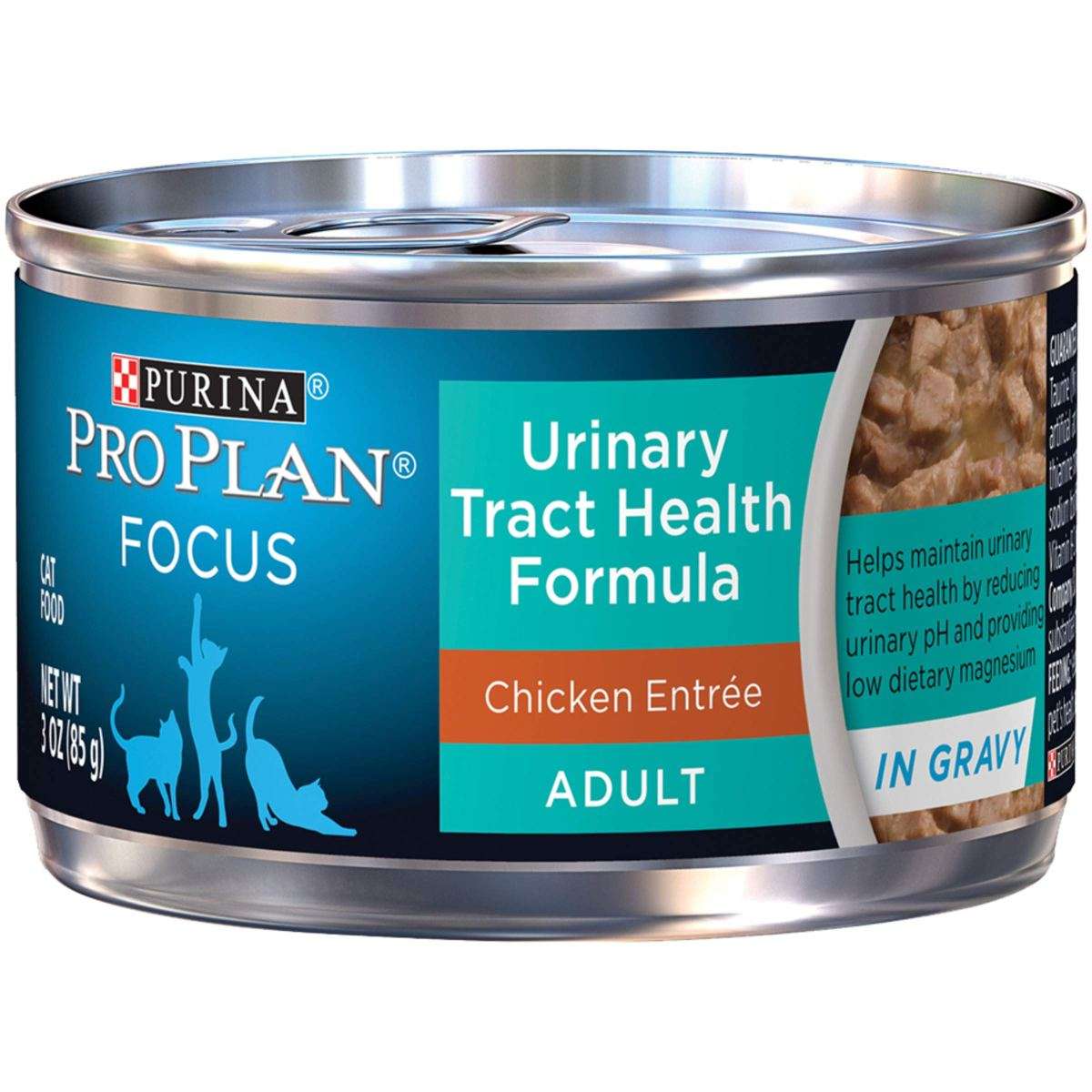 Purina Pro Plan FOCUS Urinary Tract Health Adult Canned Wet Cat Food ...