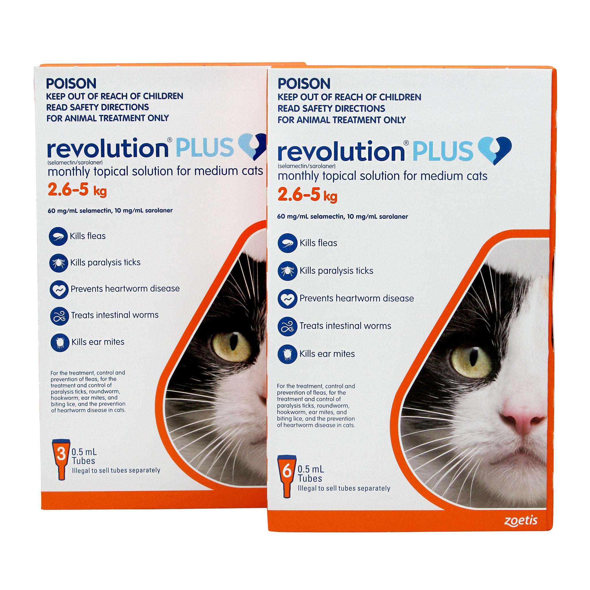 Revolution Plus for Medium Cats 2.6