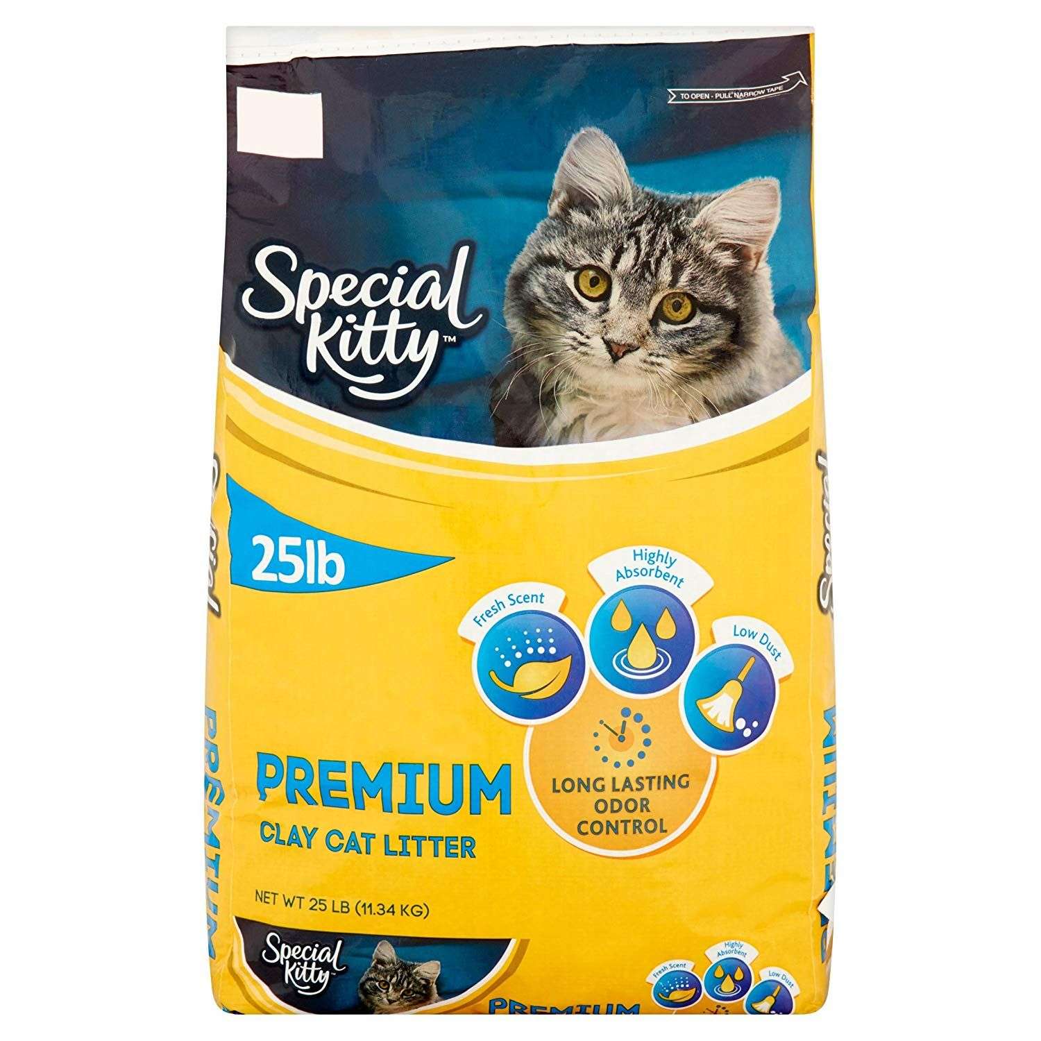 Special Kitty Fresh Scent Premium Clay Cat Litter, 25 Lb ...