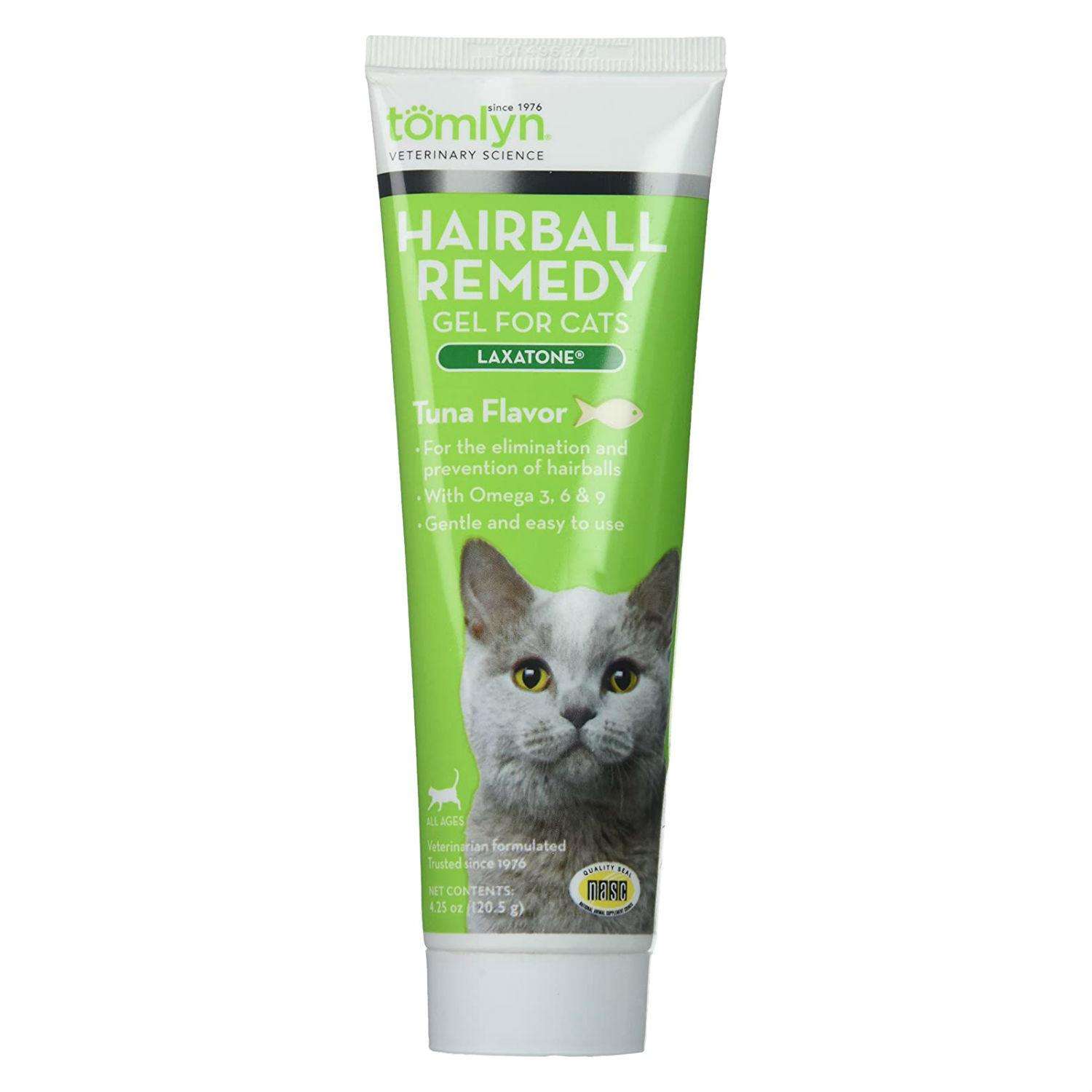 Tomlyn Laxatone Hairball Remedy Gel for Cats ...