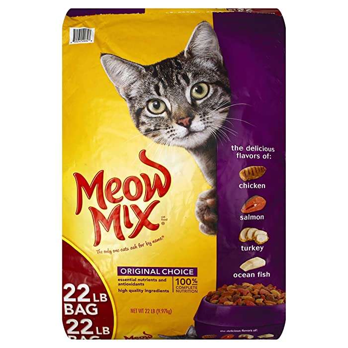 Top 10 Cat Food Hairball Control Weight Meow Mix